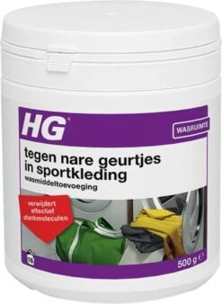 HG Tegen Nare Geurtjes In Sportkleding Wasmiddeltoevoeging - 500gr - Ook Bruikbaar Voor Handdoeken En Andere Kleding - Elimineert 100% Stankmoleculen - Biologisch Afbreekbaar 7 HG Tegen Nare Geurtjes In Sportkleding Wasmiddeltoevoeging - 500gr - Ook Bruikbaar Voor Handdoeken En Andere Kleding - Elimineert 100% Stankmoleculen - Biologisch Afbreekbaar -Schoonmaakartikelen Winkel 877x1200 1