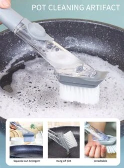 OXO Good Grips Afwasborstel Met Zeepdispenser 13 OXO Good Grips Afwasborstel Met Zeepdispenser -Schoonmaakartikelen Winkel 887x1200