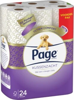 Page Toiletpapier - Kussenzacht Wc Papier - Voordeelverpakking - 24 Rollen 18 Page Toiletpapier - Kussenzacht Wc Papier - Voordeelverpakking - 24 Rollen -Schoonmaakartikelen Winkel 895x1200 1