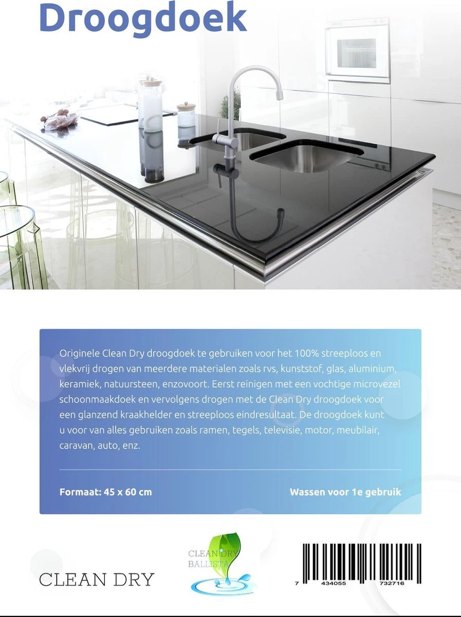 Merkloos Ramenset Raamdoeken Microvezel Glasdoeken Droogdoek Ramen Clean Dry Geel/Grijs 5 Merkloos Ramenset Raamdoeken Microvezel Glasdoeken Droogdoek Ramen Clean Dry Geel/Grijs - Afbeelding 3