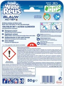 Witte Reus Blauw Actief Toiletblok - Hygiene - WC Blokjes Voordeelverpakking - 10 Stuks 23 Witte Reus Blauw Actief Toiletblok - Hygiene - WC Blokjes Voordeelverpakking - 10 Stuks -Schoonmaakartikelen Winkel 900x1200 15