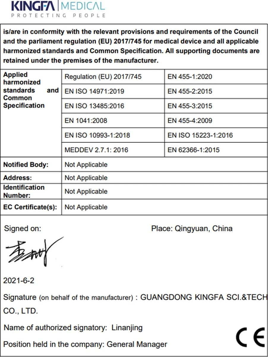 100 Medische Nitril Onderzoekshandschoenen | Kingfa KS-ST RT021 5 100 Medische Nitril Onderzoekshandschoenen | Kingfa KS-ST RT021 - Afbeelding 3