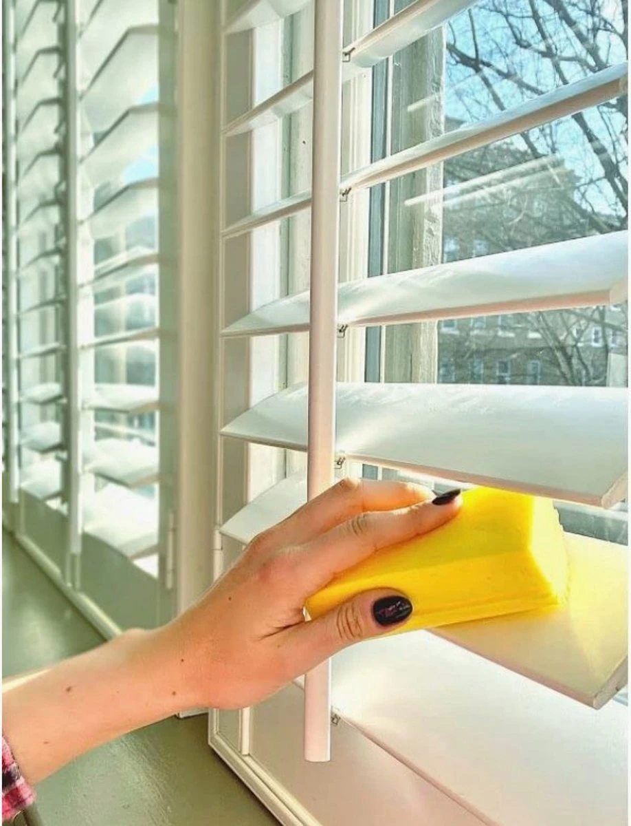 Scrub Daddy Damp Duster - Wonder Stoffer - Licht Blauw 4 Scrub Daddy Damp Duster - Wonder Stoffer - Licht Blauw - Afbeelding 2