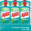 Ajax® Ajax Allesreiniger Eucalyptus 6 X 1.25L - Voordeelverpakking 1 Ajax® Ajax Allesreiniger Eucalyptus 6 X 1.25L - Voordeelverpakking -Schoonmaakartikelen Winkel 952x1200 2