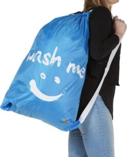 Wonair - Grote Waszak - 60x90cm - Hemelsblauw - Met Trekkoord En Draagband 19 Wonair - Grote Waszak - 60x90cm - Hemelsblauw - Met Trekkoord En Draagband -Schoonmaakartikelen Winkel 972x1200