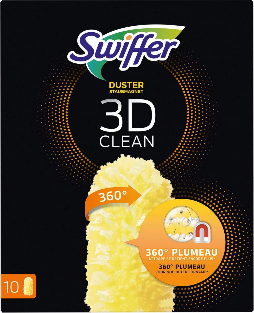 Swiffer Duster 360° Navul Stofdoekjes - 10 Stuks 3 Swiffer Duster 360° Navul Stofdoekjes - 10 Stuks