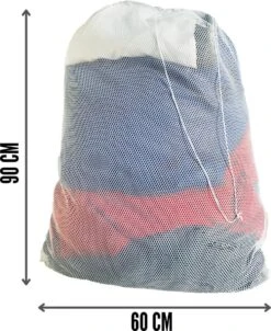 Orange85 Waszak - Groot - XL - 60 X 90 CM - Wit - Treksysteem - Trekbandsluiting - Polyester - Wasnet - Laundry Bag - Voor Kleding 12 Orange85 Waszak - Groot - XL - 60 X 90 CM - Wit - Treksysteem - Trekbandsluiting - Polyester - Wasnet - Laundry Bag - Voor Kleding -Schoonmaakartikelen Winkel 981x1200