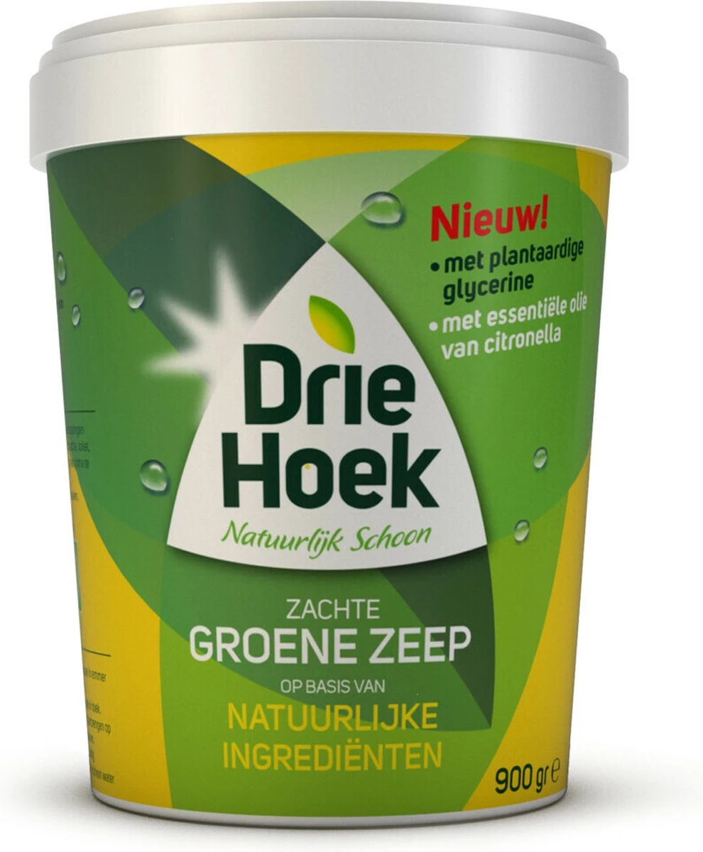 Driehoek Groene Zeep 900 Gr 3 Driehoek Groene Zeep 900 Gr
